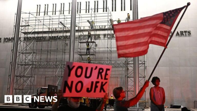 Kennedy Center removes Trump's name after court order