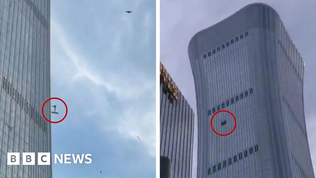 Small Plane Crashes Into Beijing's Tallest Building