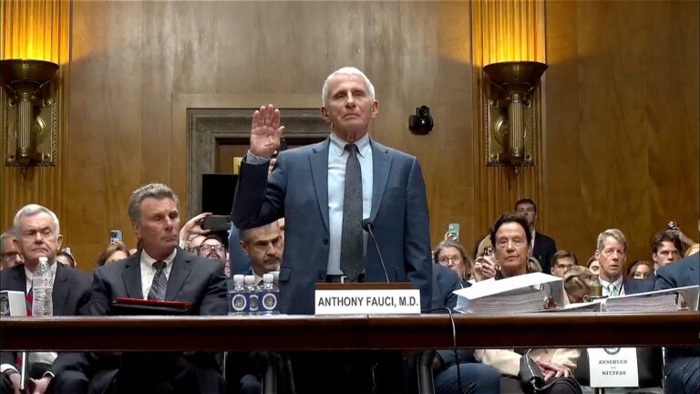Fauci Pleads Fifth at COVID Hearing