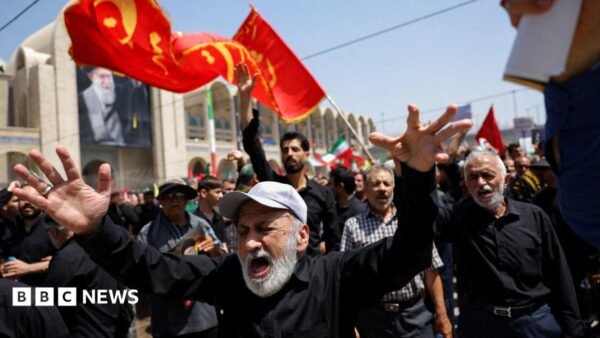 Massive Crowds Gather for Khamenei's Six-Day Funeral