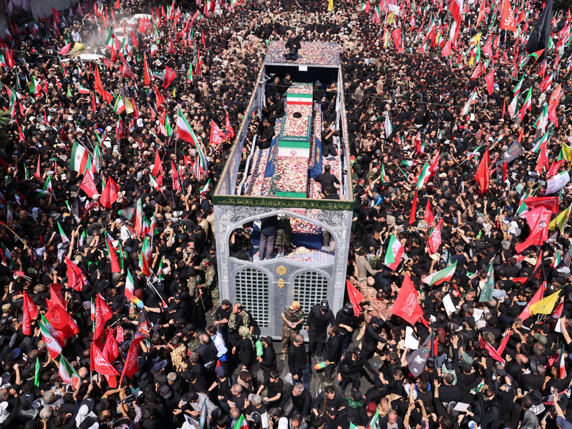 Massive crowds mourn Iran's Supreme Leader