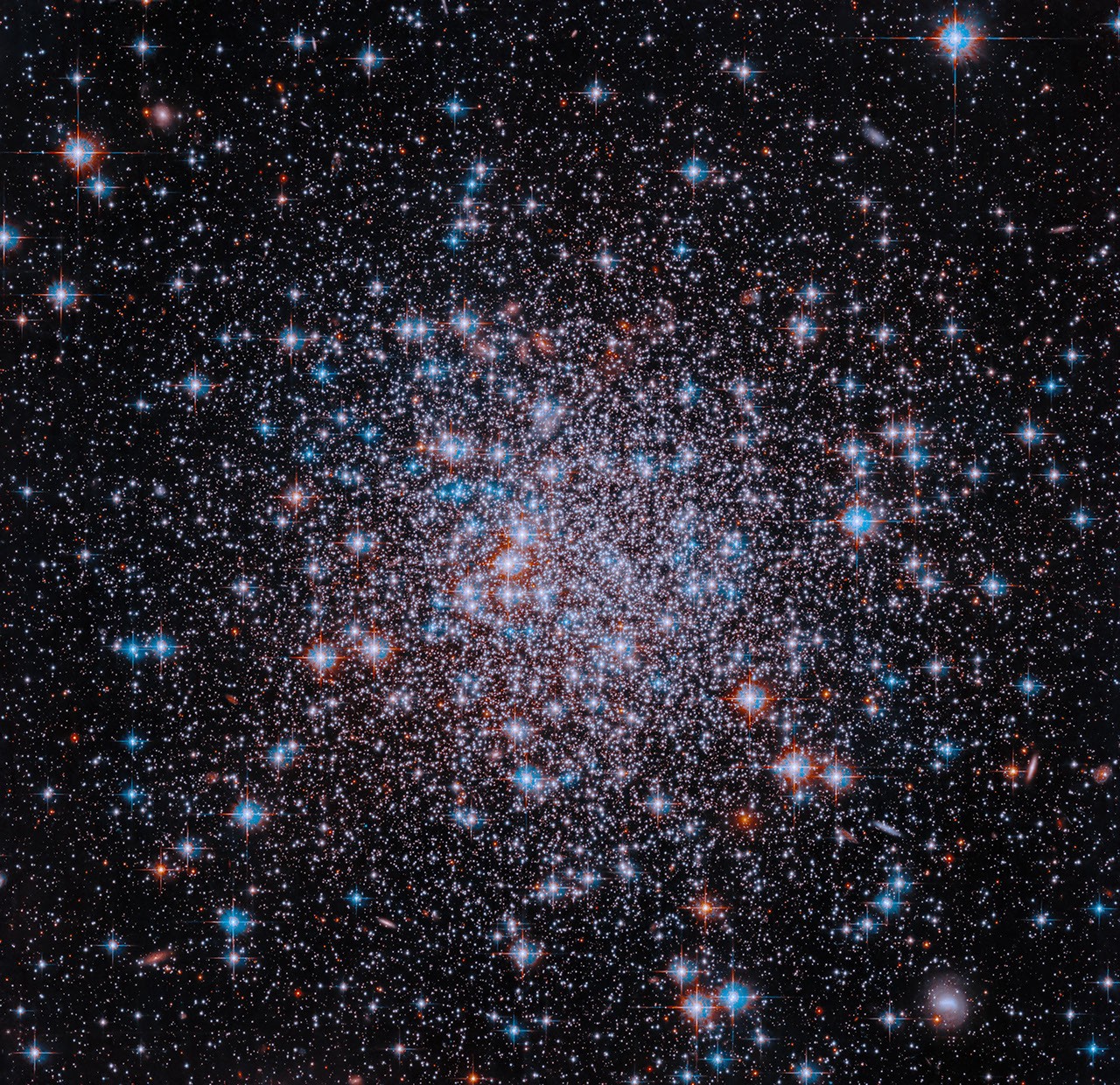 NASA’s Hubble Spots a Cosmic Sparkler