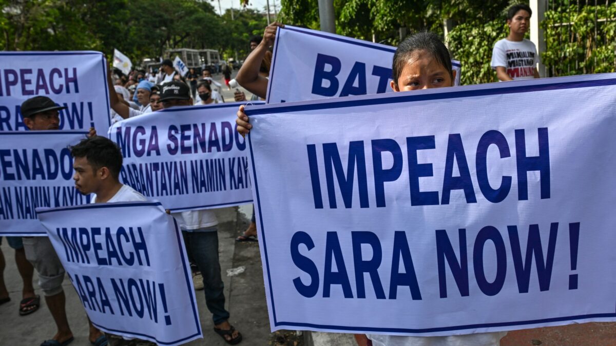 Philippine VP Duterte impeachment trial begins