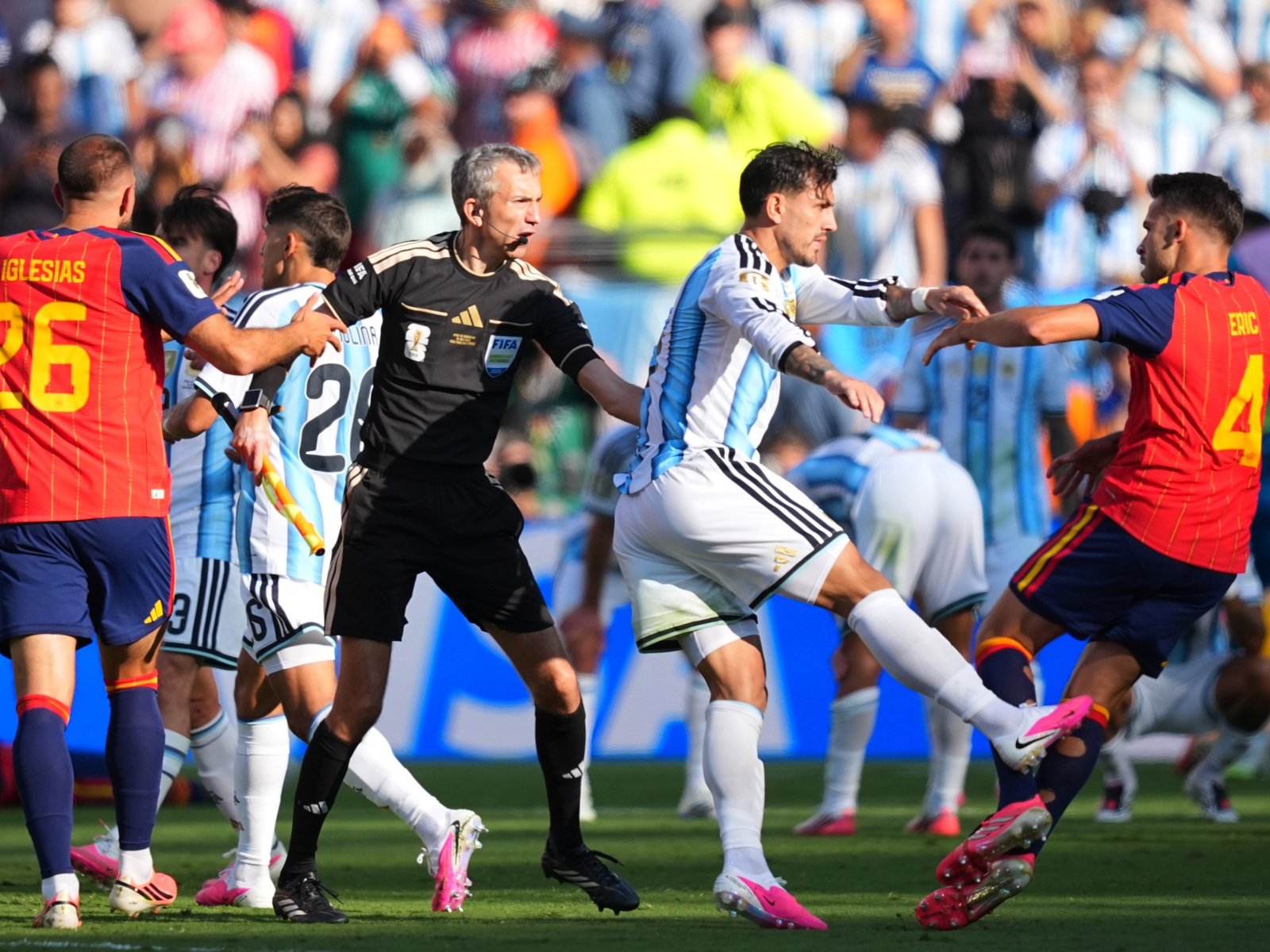Argentina's Paredes Hit With 10-Game Ban
