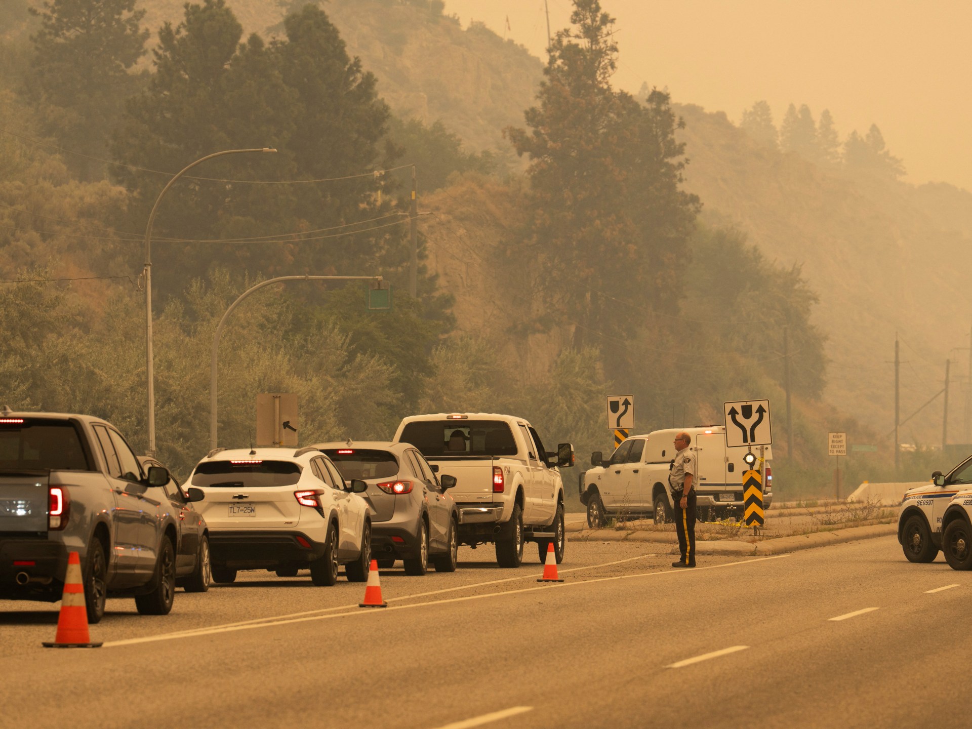 BC Wildfire Forces 18,000 to Flee