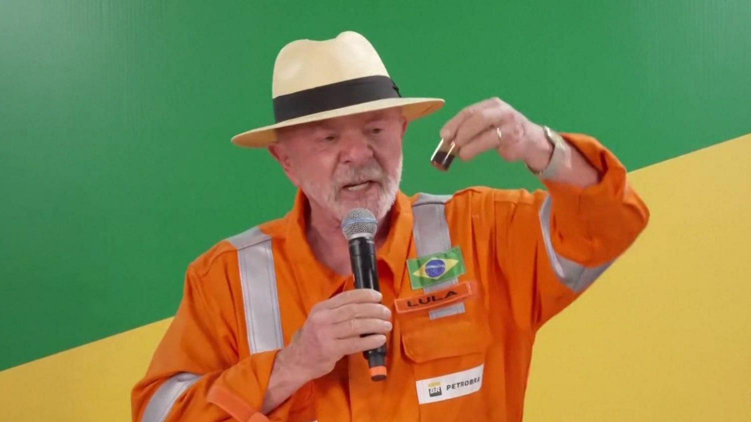Brazil's Lula hails Amazon oil discovery