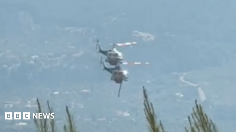 British Helicopters Collide Over Greece, Killing 2