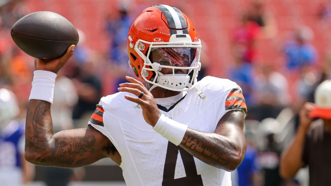 Browns name Watson over Sanders as QB1