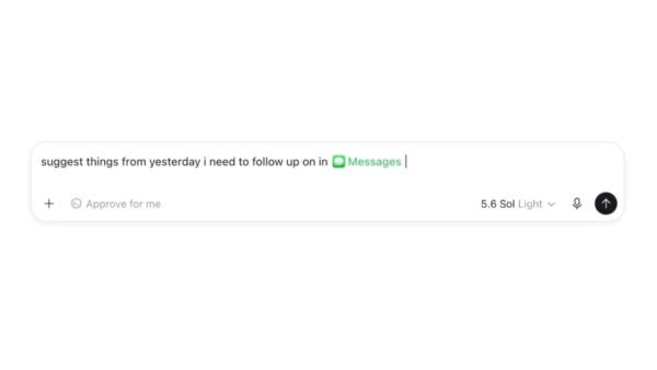 ChatGPT Now Controls Apple Messages