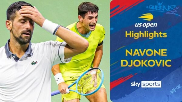 Djokovic's Body Collapses in Shock US Open Exit
