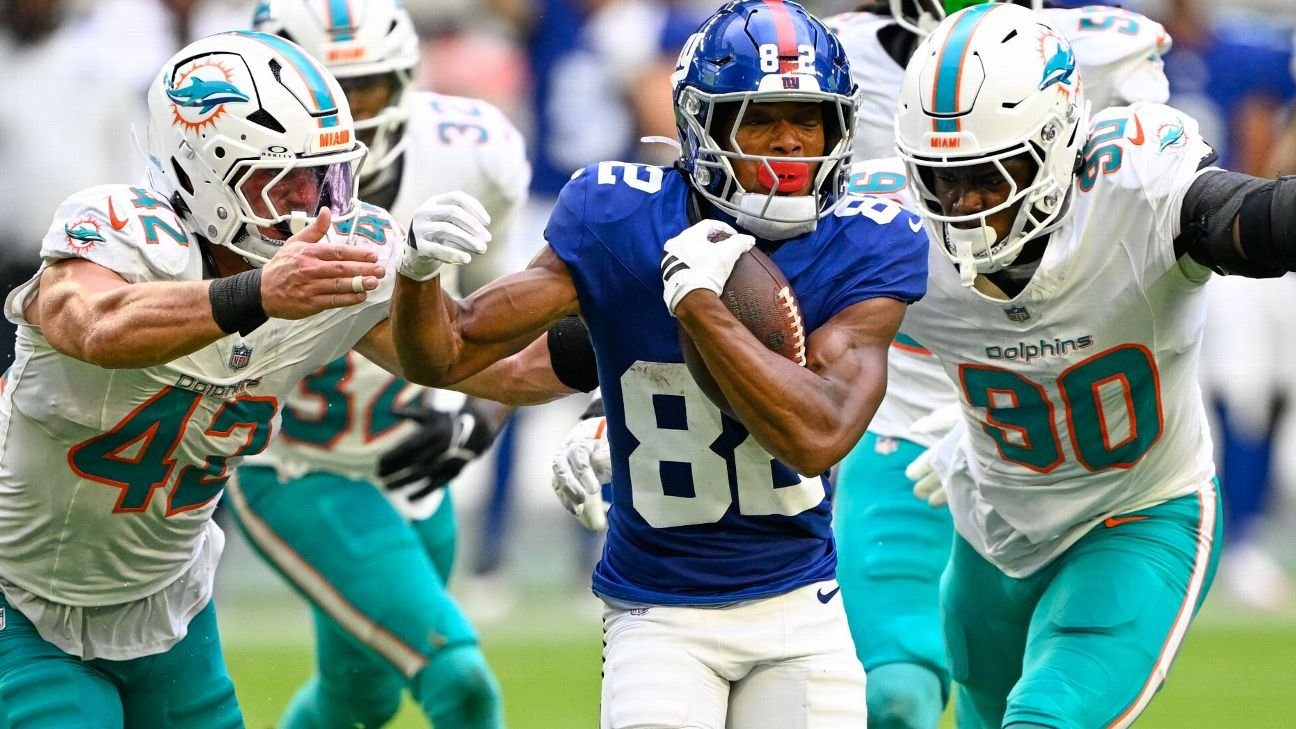 Giants WR Austin III Tears ACL, Out for Season
