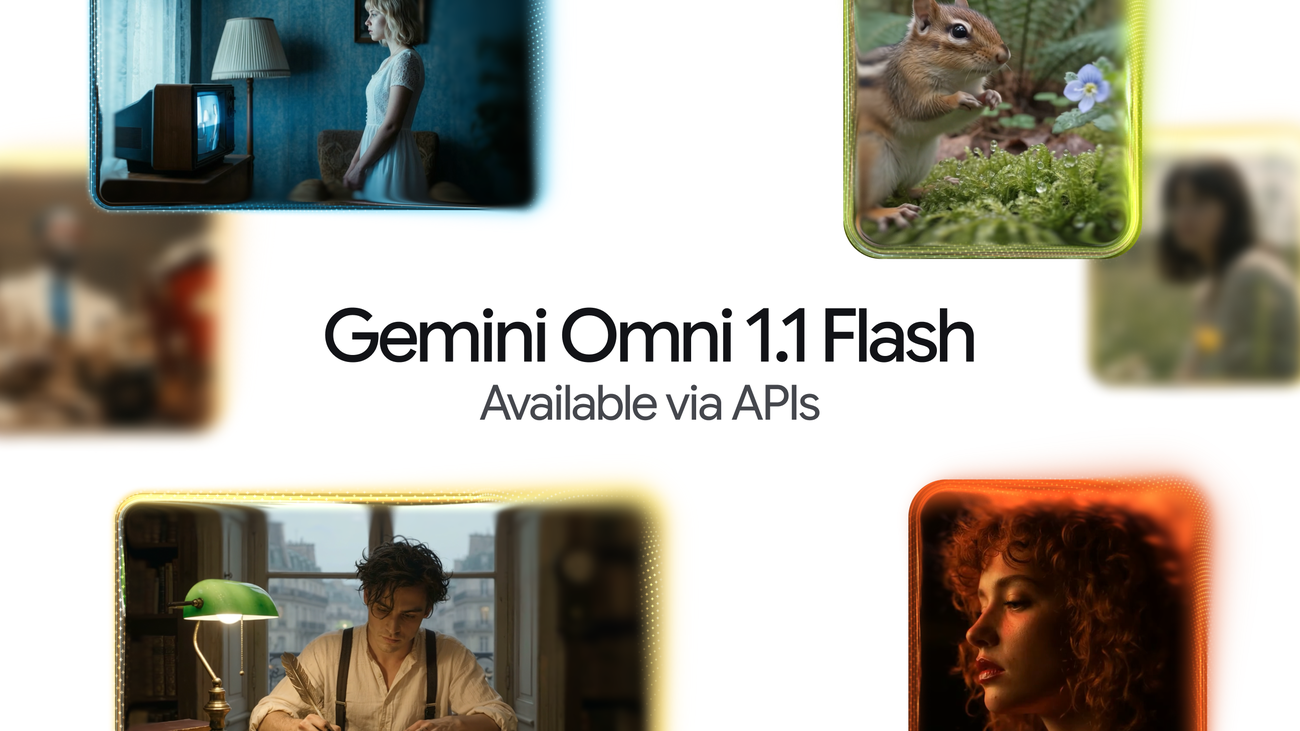 Google DeepMind launches Gemini Omni 1.1 Flash
