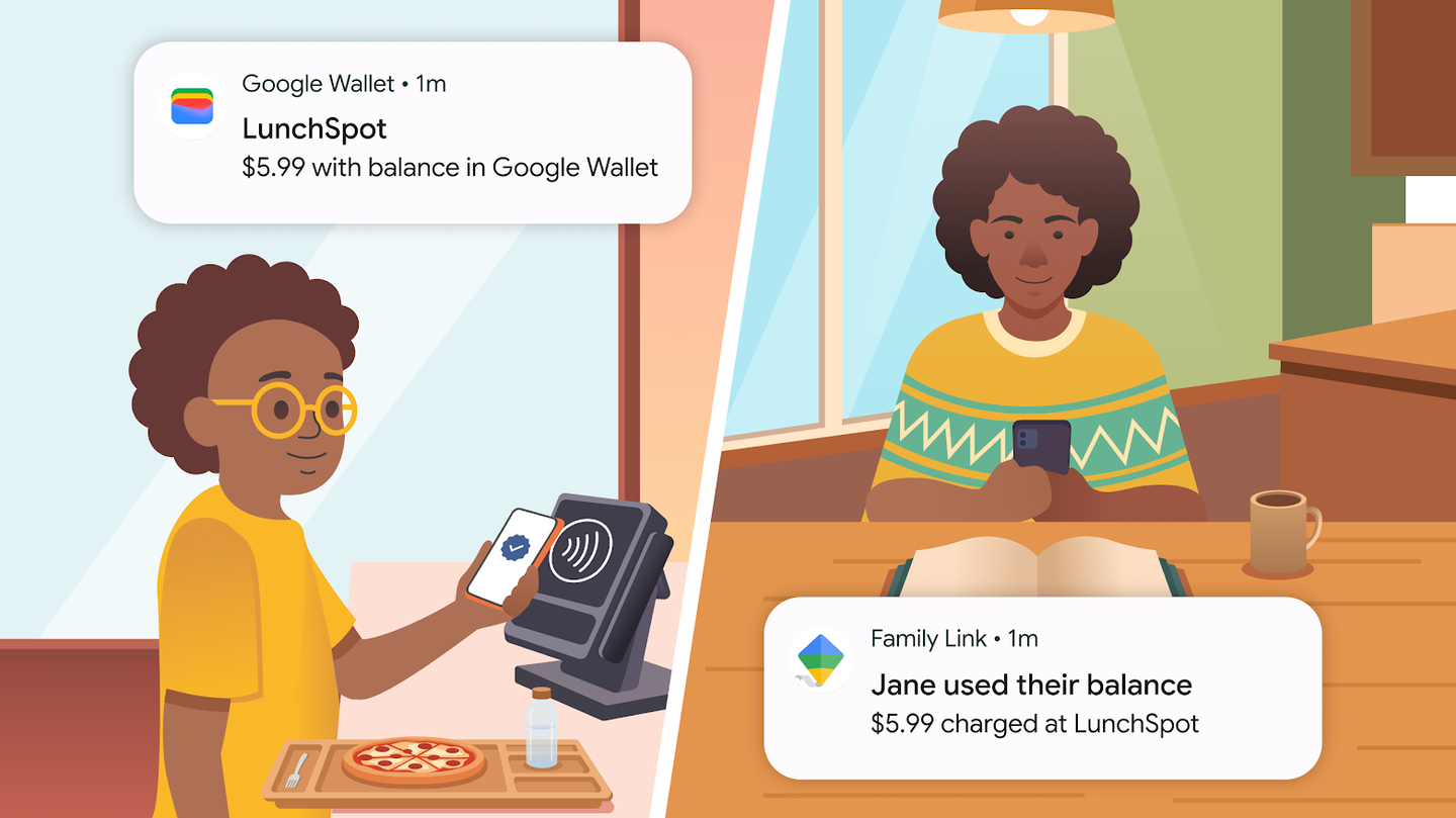 Google Wallet Adds Digital Balances for Kids