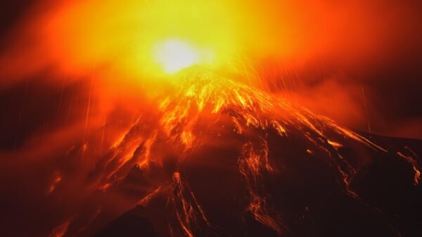 Guatemala's Fuego Volcano Erupts
