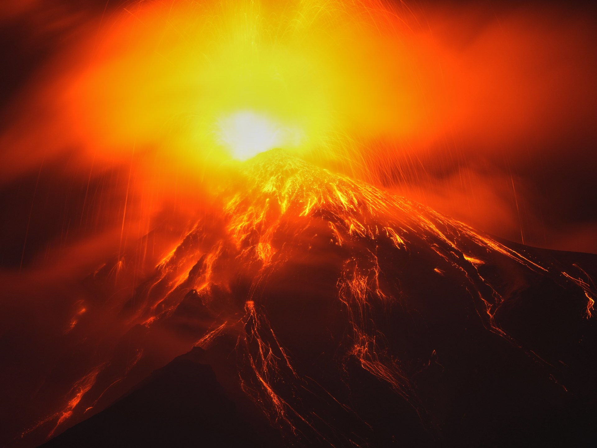 Guatemala's Fuego Volcano Erupts