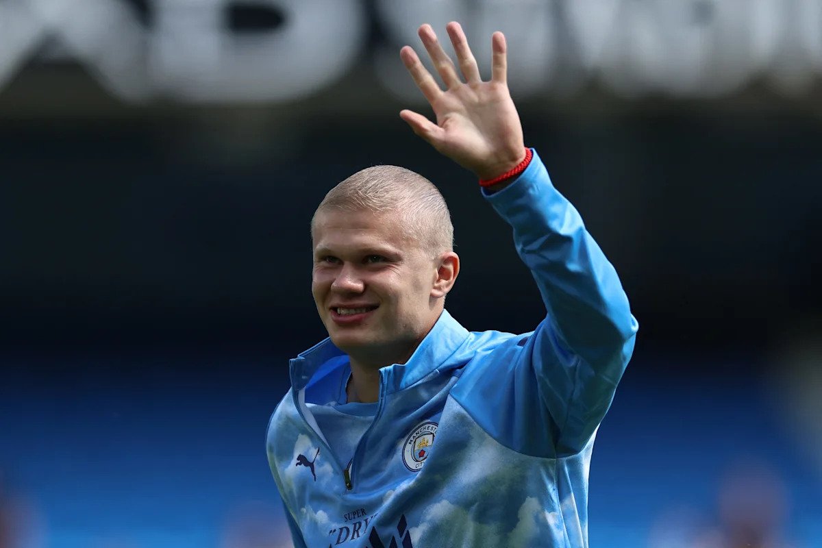 Haaland Ditches Iconic Hair for Buzz Cut