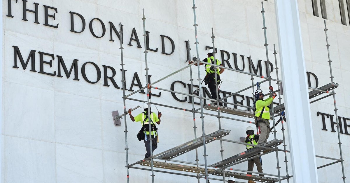 Kennedy Center board restores Trump's name on facade