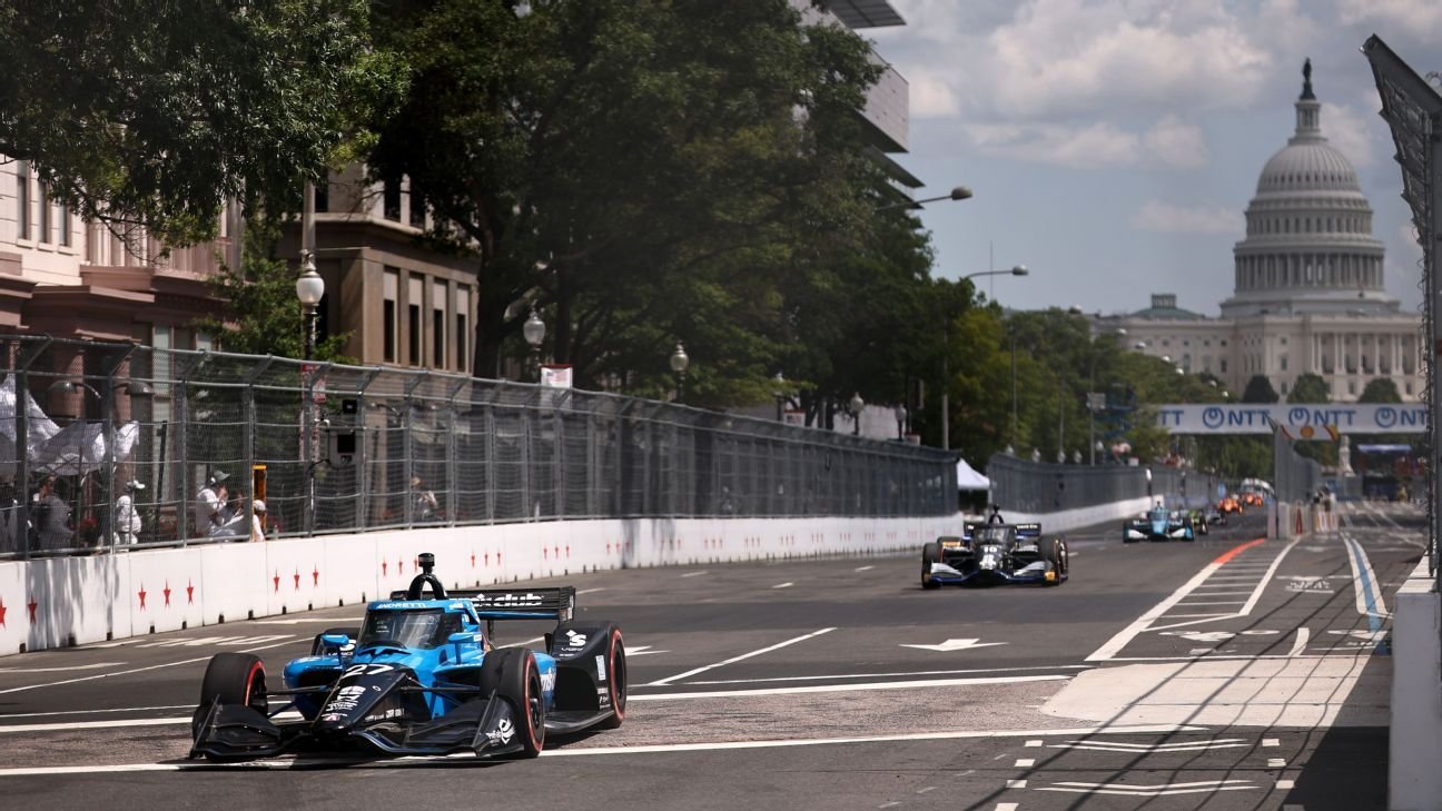 Kirkwood Wins IndyCar's D.C. Street Race