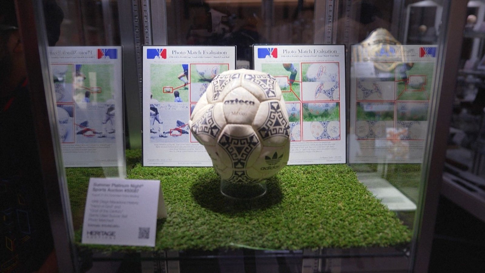 Maradona's 'Hand of God' Ball Sells for $3.35m