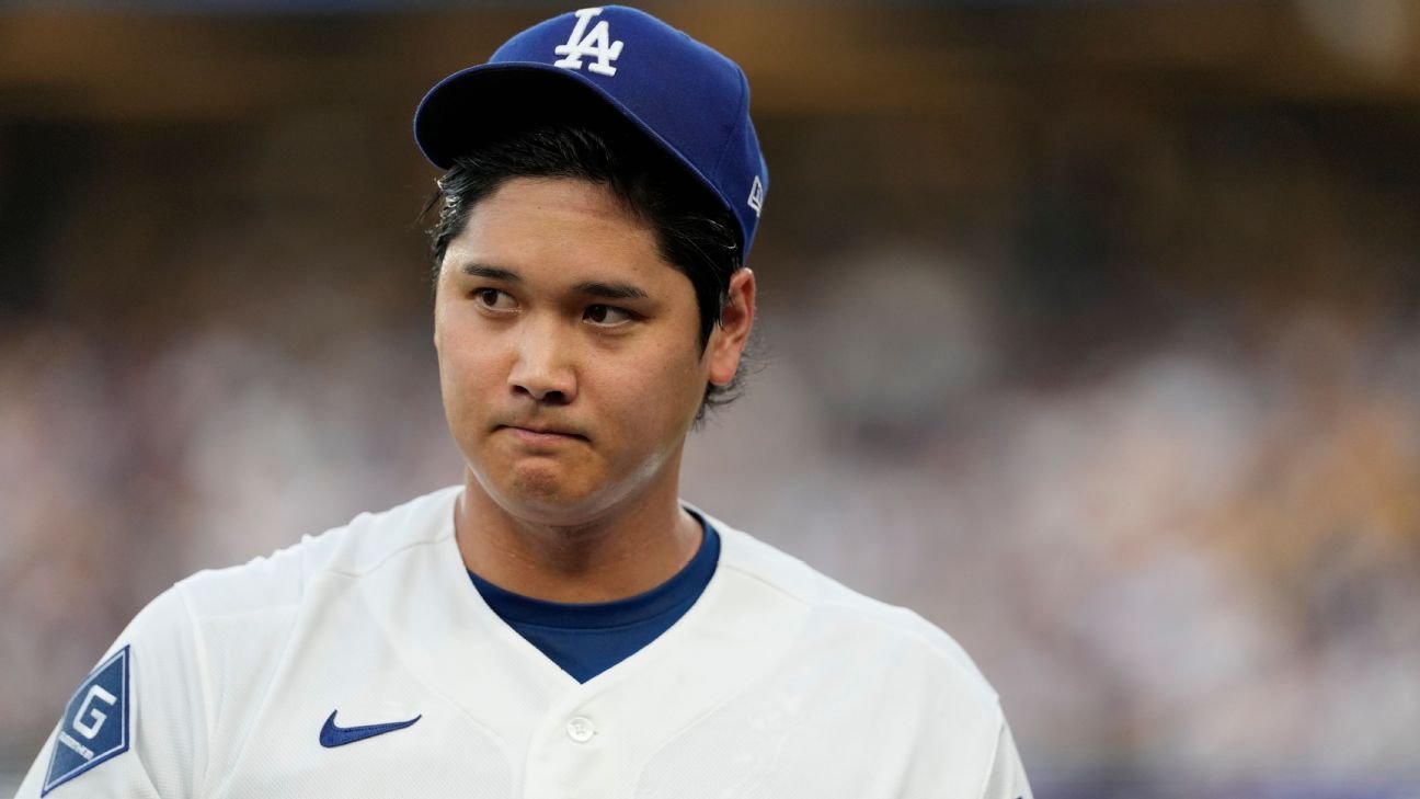 Ohtani's Sunday return in doubt after knee discomfort