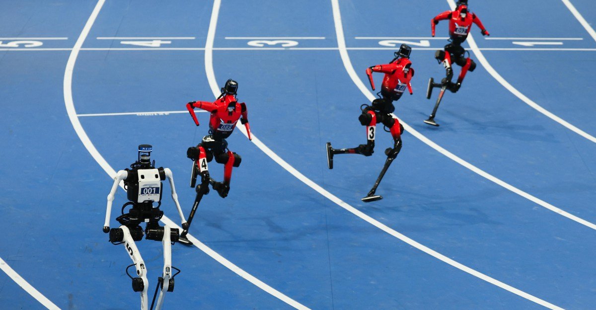 Robots Smash Bolt's 100m Record