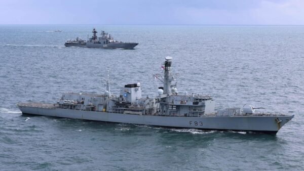 Royal Navy tracks Russian ships in UK waters