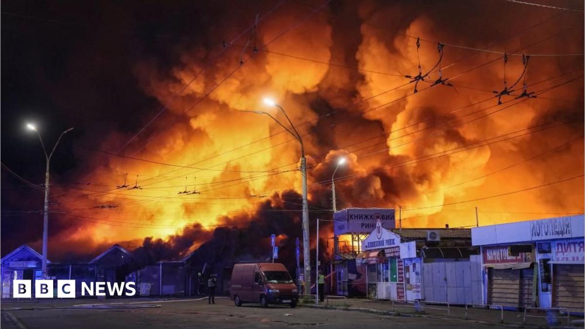 Russia, Ukraine trade drone strikes, killing civilians