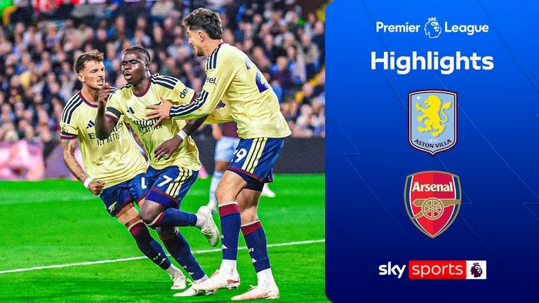 Saka Goal Secures Arsenal Victory at Villa Park