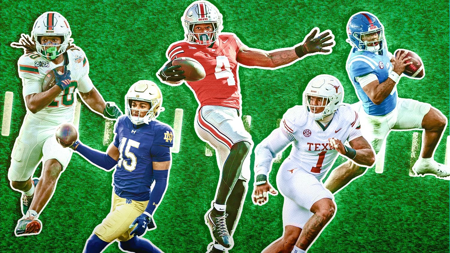 Top 100 College Football Players for 2026