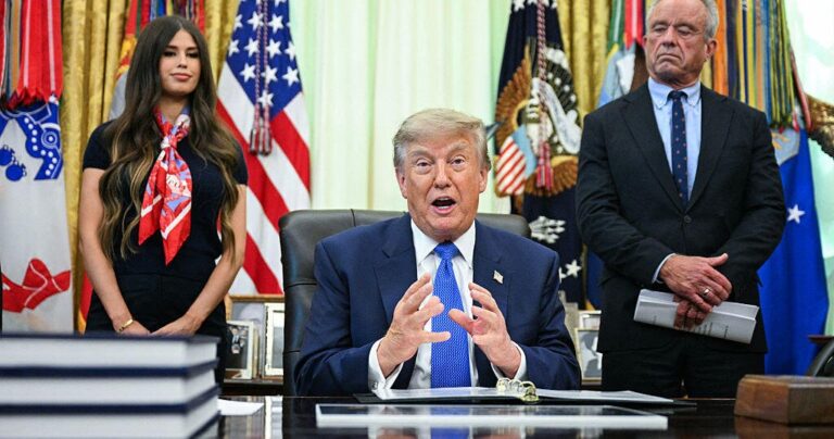 Trump narrows recommended childhood vaccines to 11 core shots
