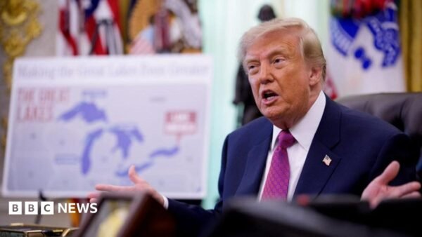 Trump Renames Lake America, Canada Pushes Back