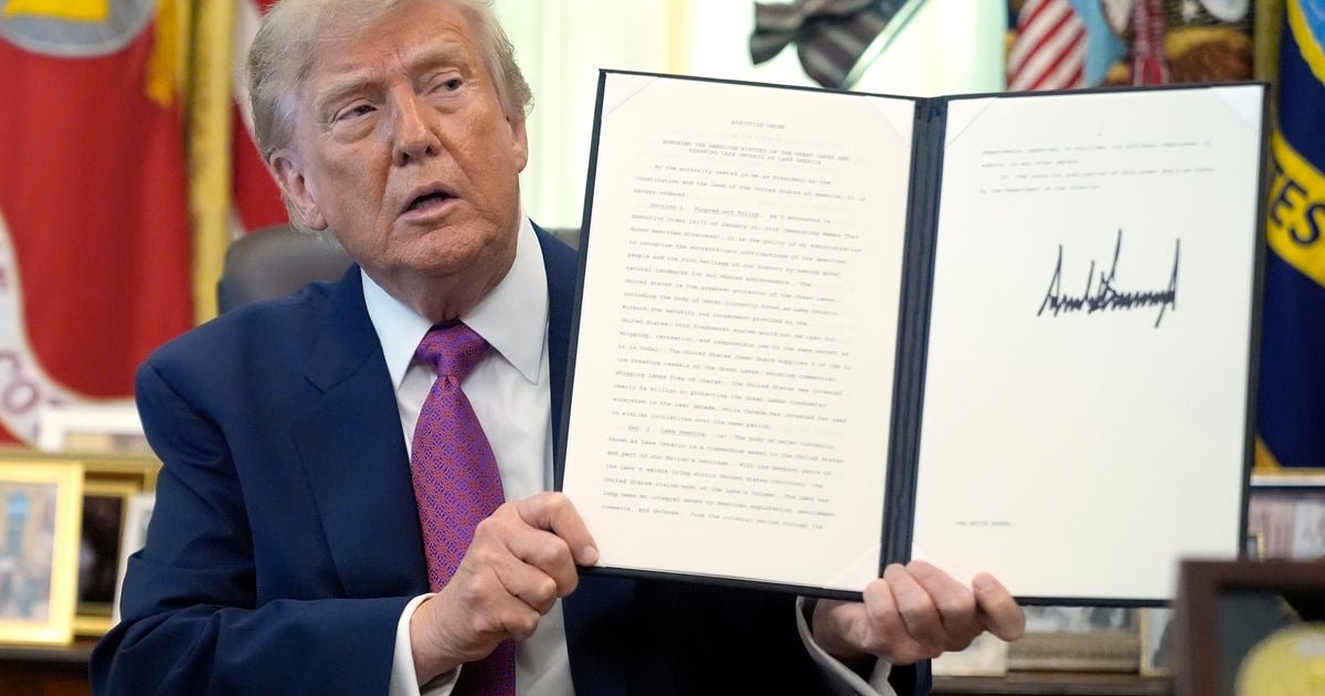 Trump Renames Lake Ontario Amid Trade War