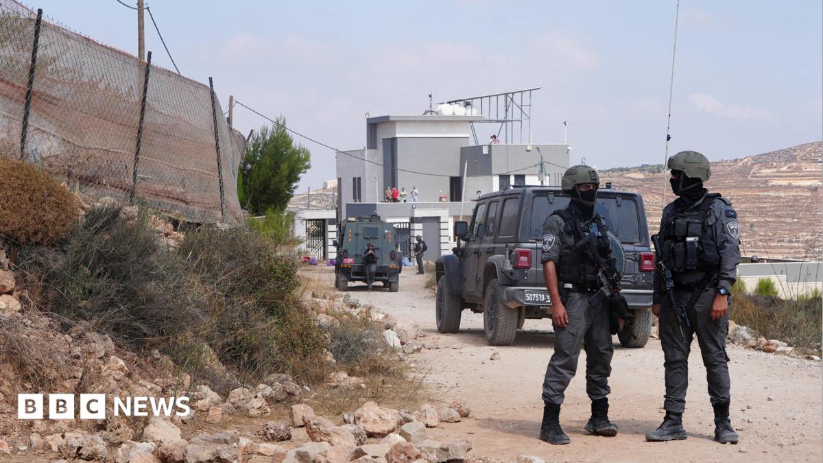 Two Families Trapped in West Bank Homes