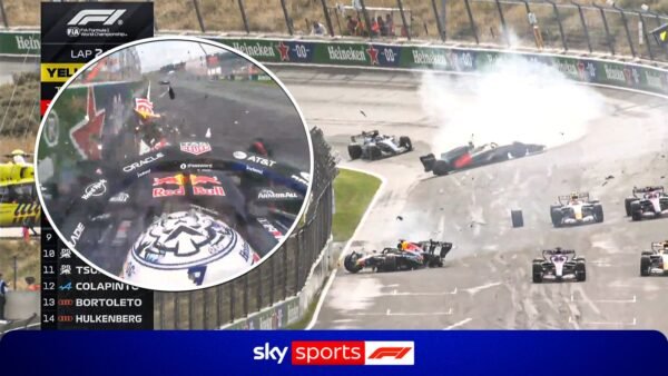 Verstappen Crashes Out of Dutch GP