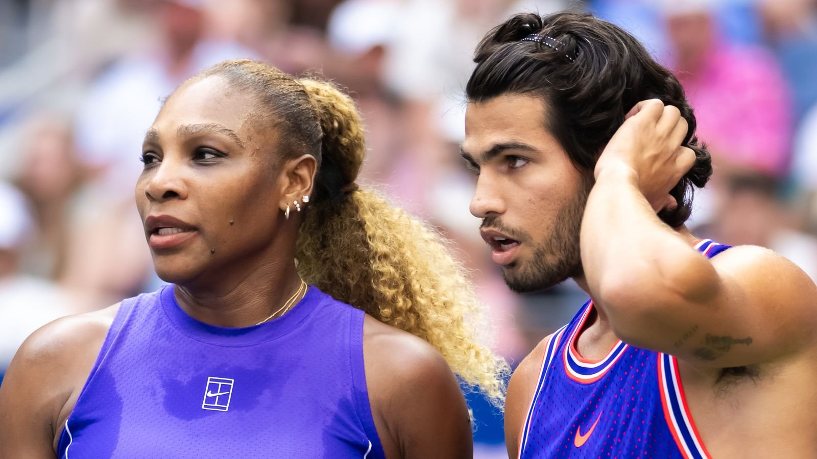 Williams, Alcaraz Bow Out in US Open Mixed Doubles Quarters