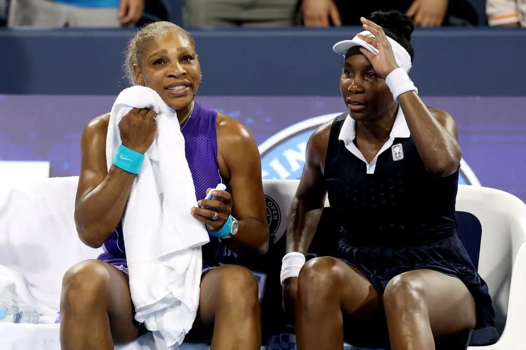 Williams Sisters Fall in Cincinnati Return