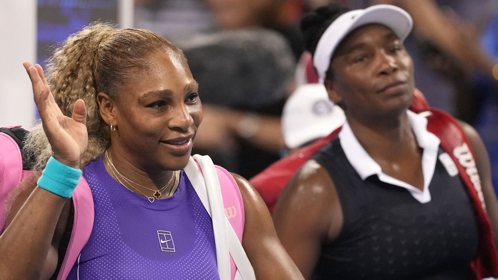 Williams Sisters Fall in Doubles Return