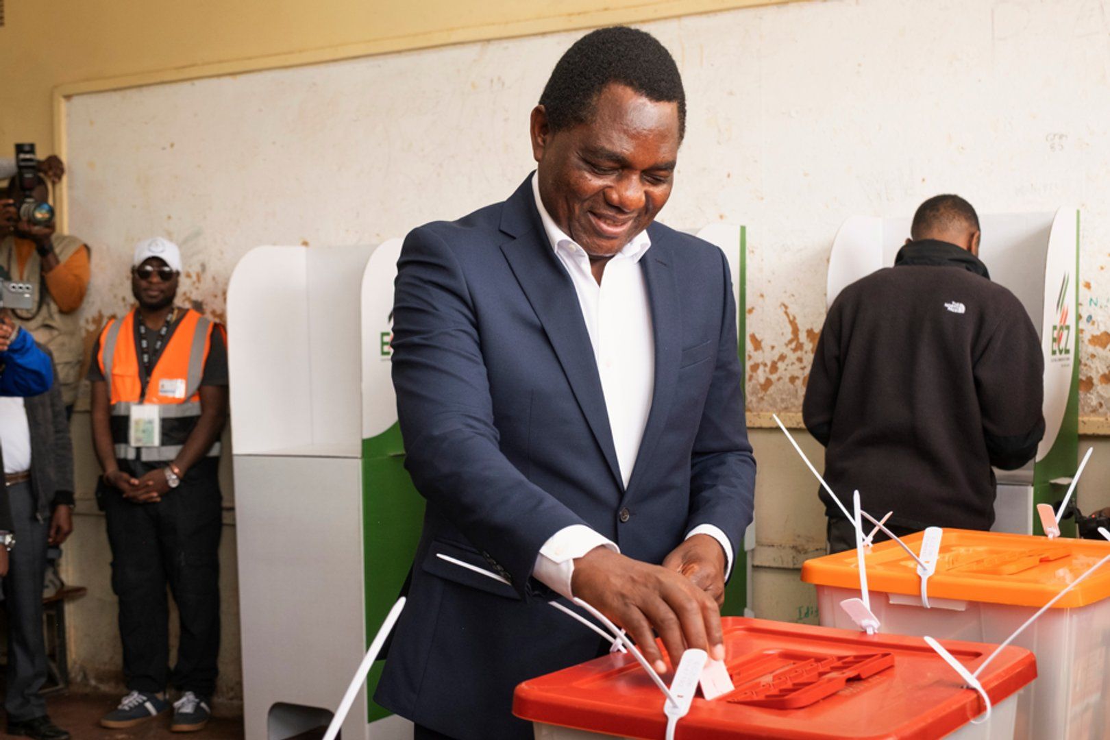 Zambia's President Wins Second Term