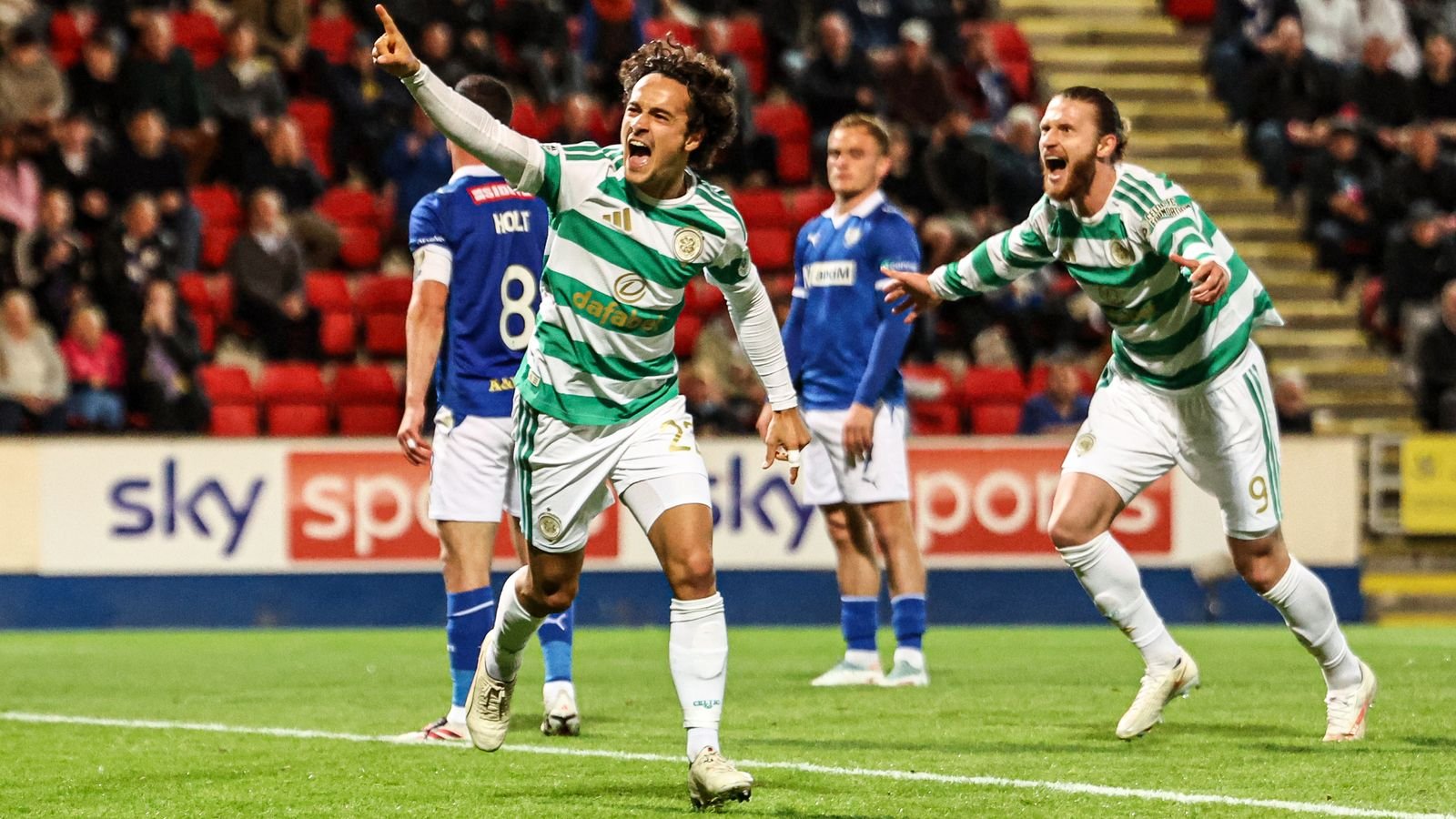 Baur's Debut Goal Keeps Celtic Perfect