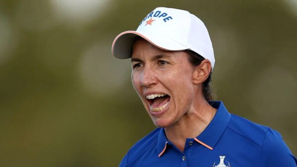 Ciganda's late putt saves Europe at Solheim Cup