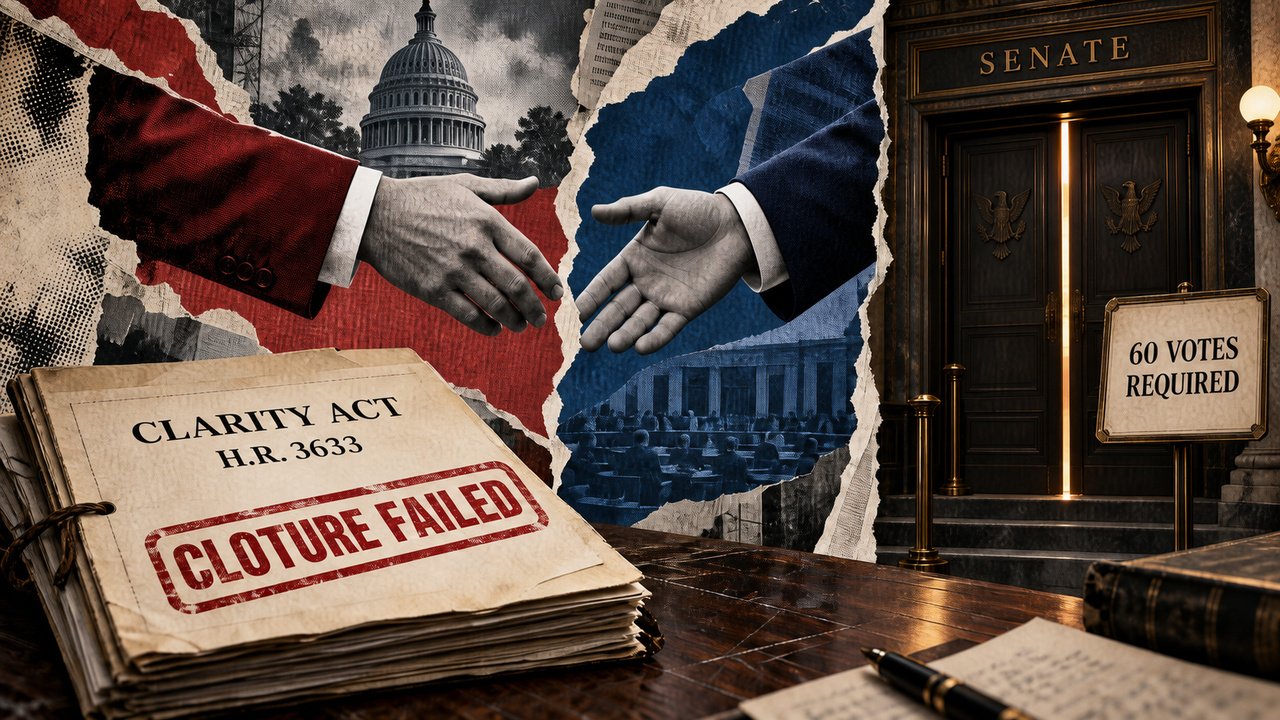 CLARITY Act Fails in Senate