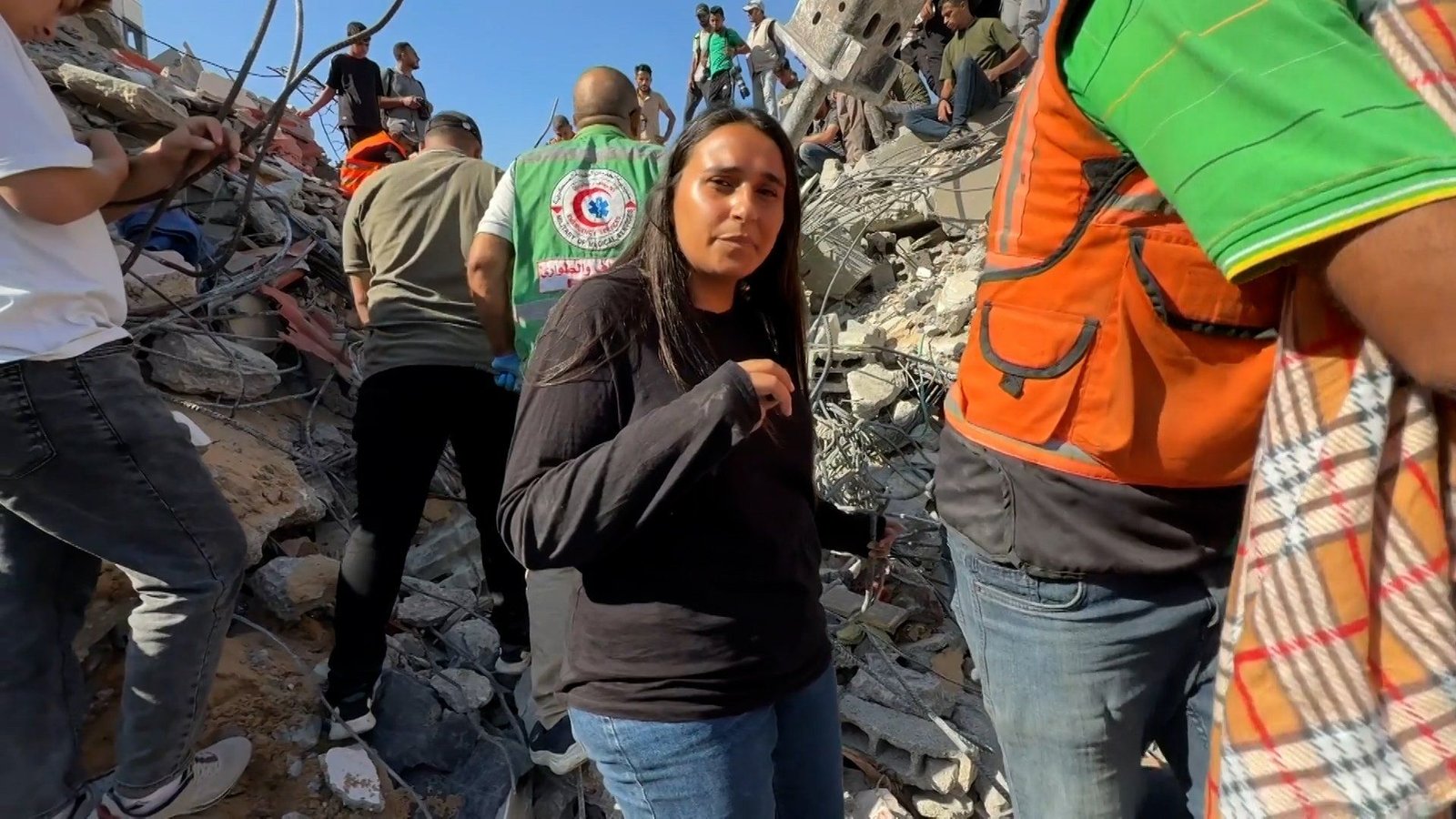 Gaza: At least 20 killed in building collapse