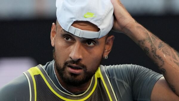 Kyrgios returns after accepting one-month ban