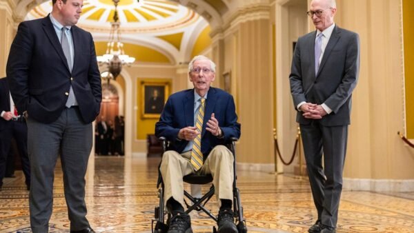McConnell Returns to Senate After Fall