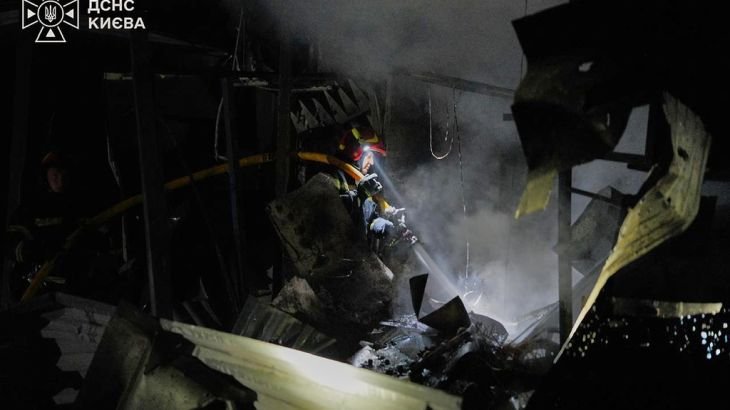 Sixth Night of Russian Attacks Kills 12 in Kyiv