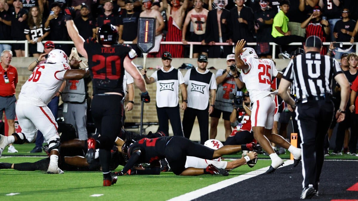Texas Tech Stops Houston Inches Short