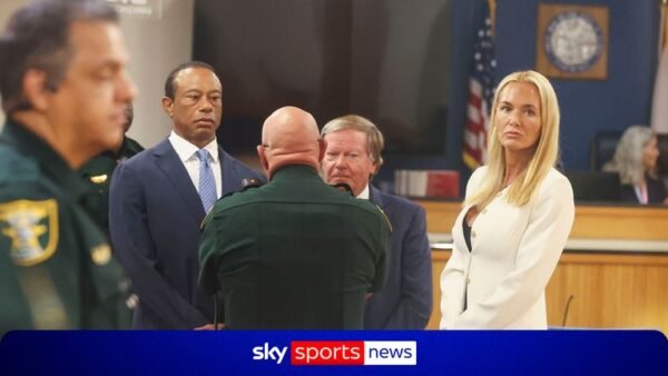 Tiger Woods Accepts Five-Year Driving Ban