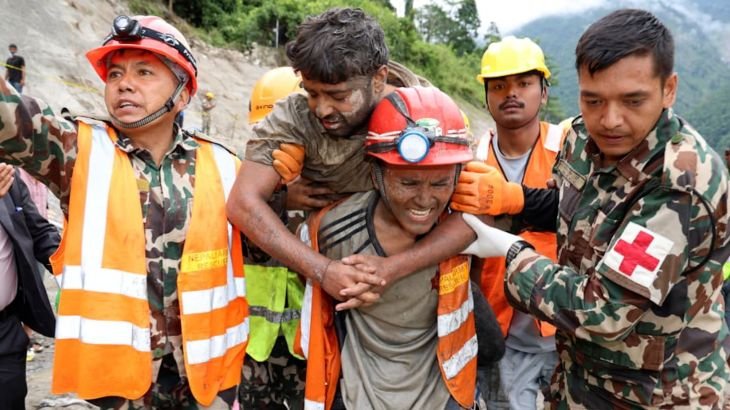 Two Workers Rescued From Nepal Tunnel