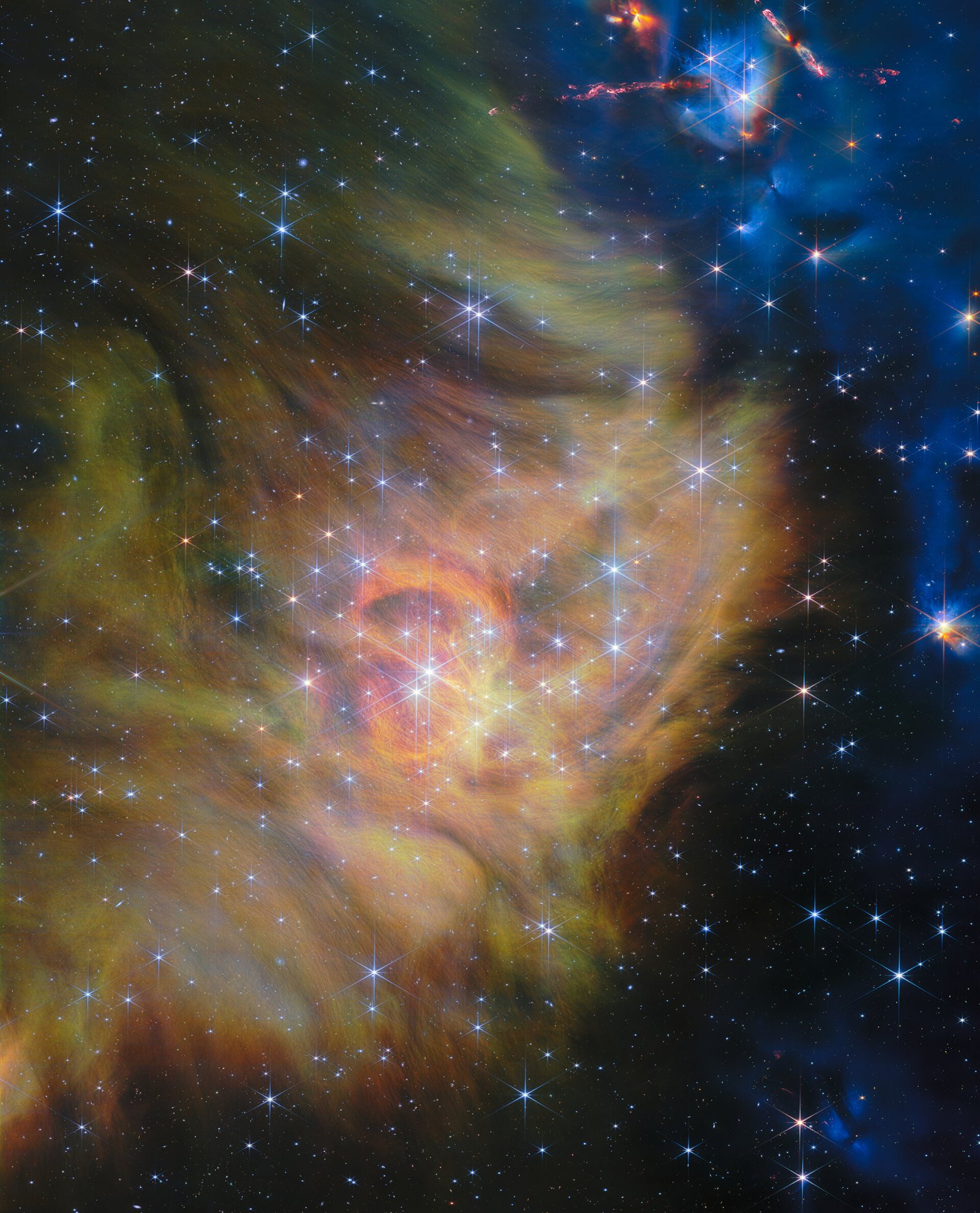 Webb Telescope Reveals Largest Star Nursery View